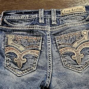 Rock Revival Blue Denim Jeans